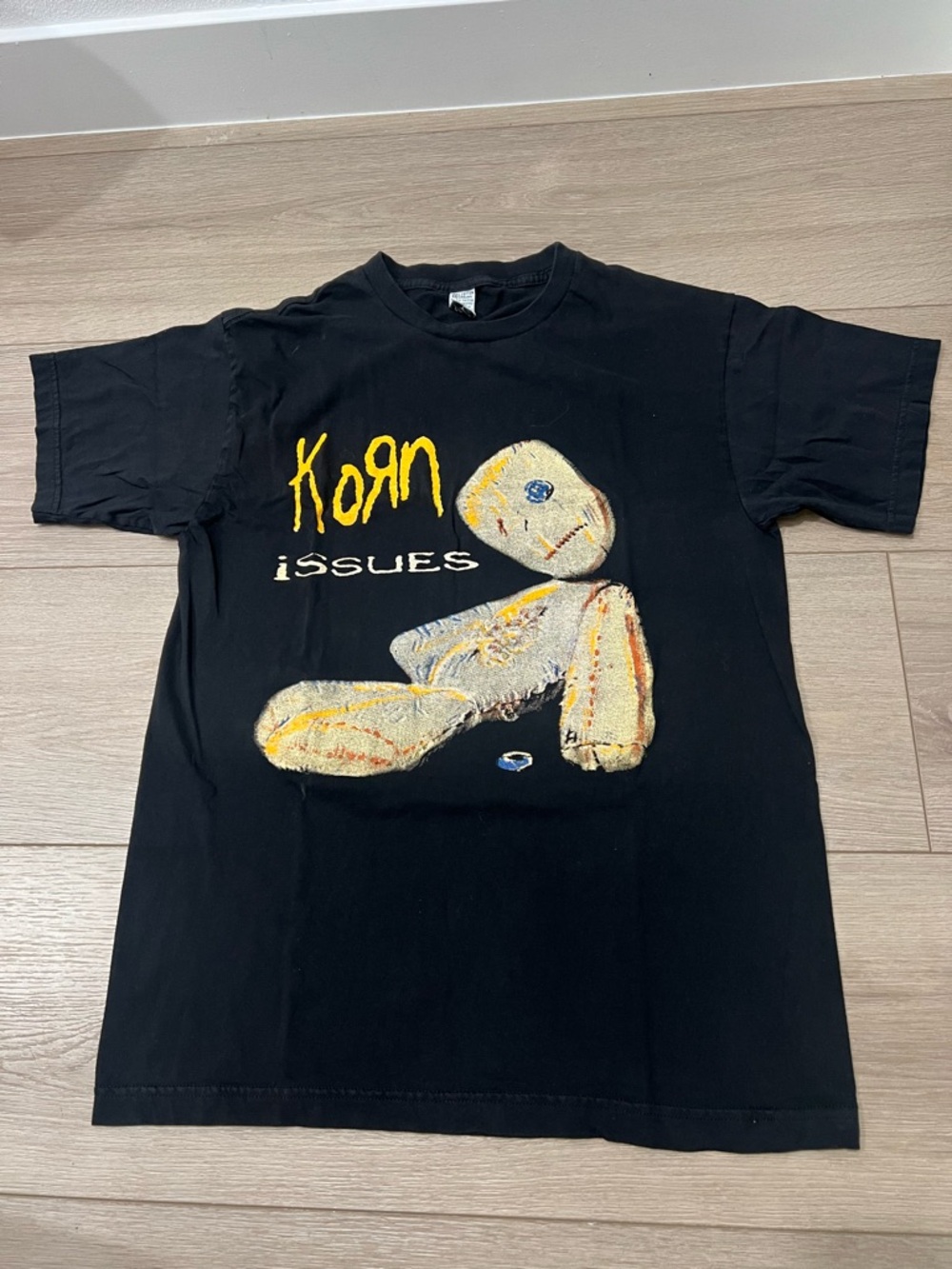 Vintage Korn Issues Tour T Shirt Sz L 2000 Sick And Twisted  Band Tee